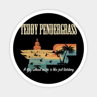 TEDDY PENDERGRASS MERCH VTG Magnet